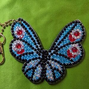 5 For $10 Colorful Butterfly Keychain